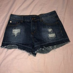 Adam Levine Denim Shorts